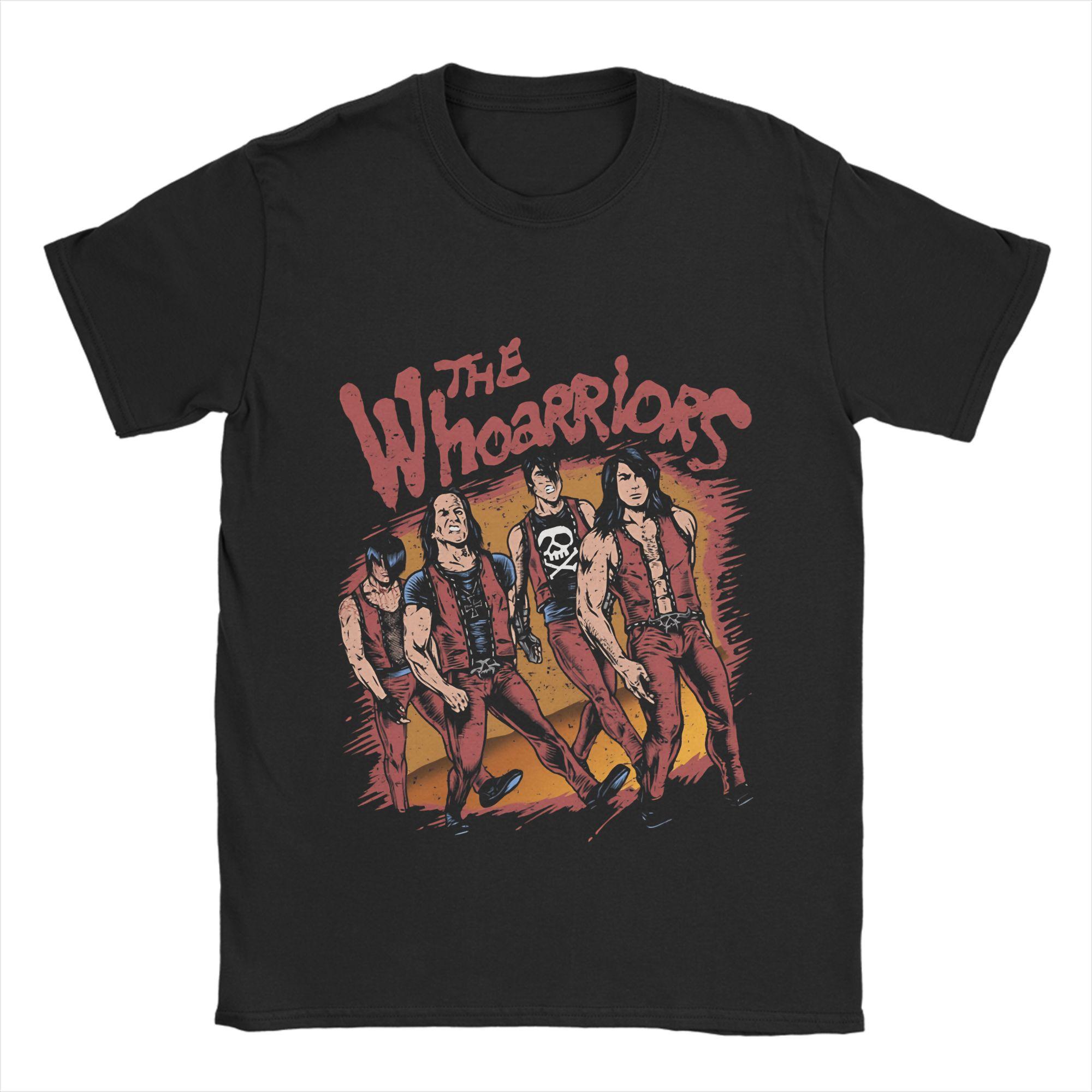 

The Warriors T-Shirt Summer Cotton T Shirts For Adult Novelty Pattern Tee Shirt Short Sleeve Vintage Tees - Men s Summer C... 5XL різнокольоровий