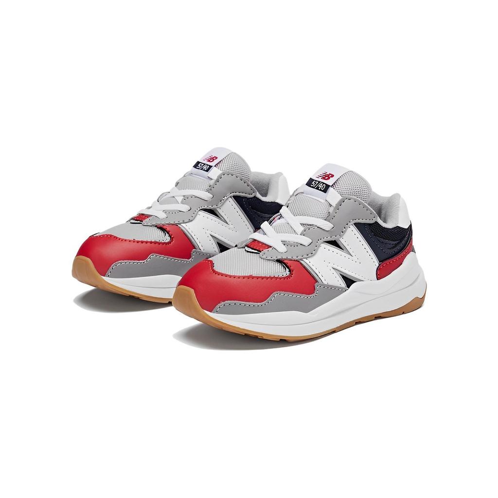 New Balance Sport Casual Low Top Walking Shoes Baby Shoes Gray Red IV5740PS
