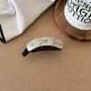 Spring Hinge Banana Hair Clip Curved Banana Shape Hair Barrette Hair Claw Clip  Half up Styles
