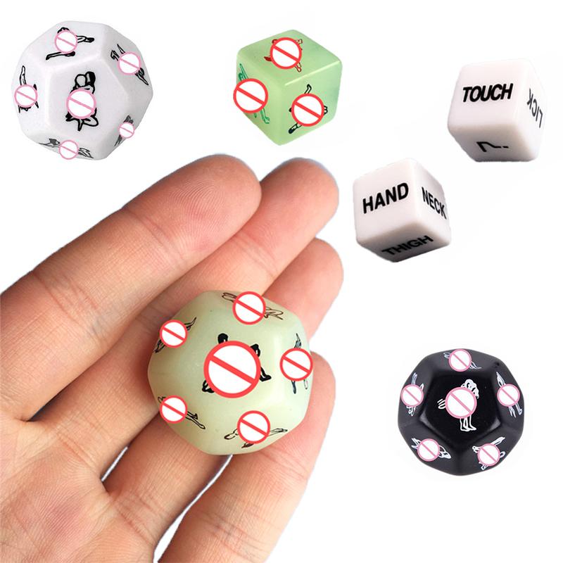 Funny Sex Dice 6 12 Sides Adult Game For Couples Women Romantic Love Humor Erotic Crap Dice Christmas Gift