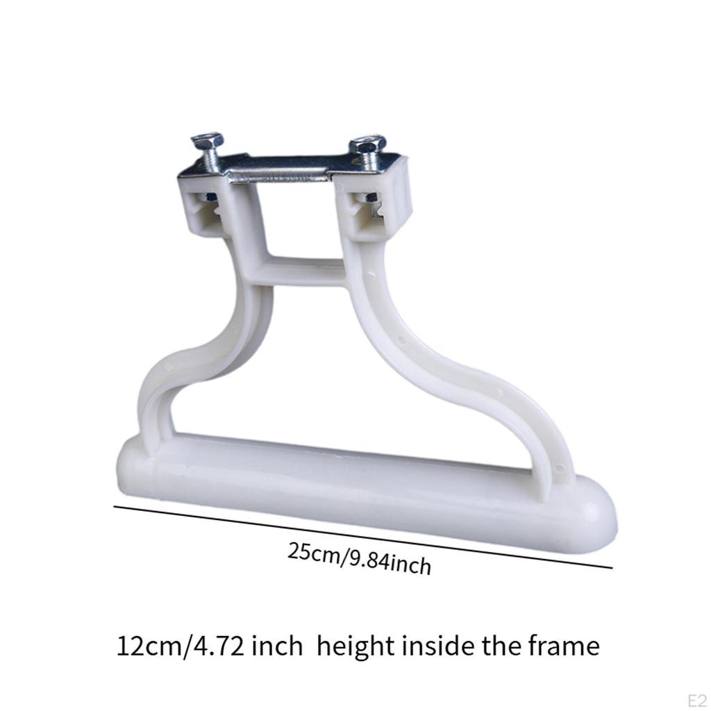 2Pcs Electric Heater Frame Base with Wheels Repair Parts Easy To Use Install Support