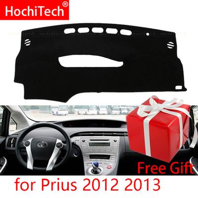 Pro Toyota Prius 2012 2013 Řízení vpravo i vlevo Potahy na palubní desku auta Rohožka Stínidlo Podložka Polštář Koberečky Příslušenství