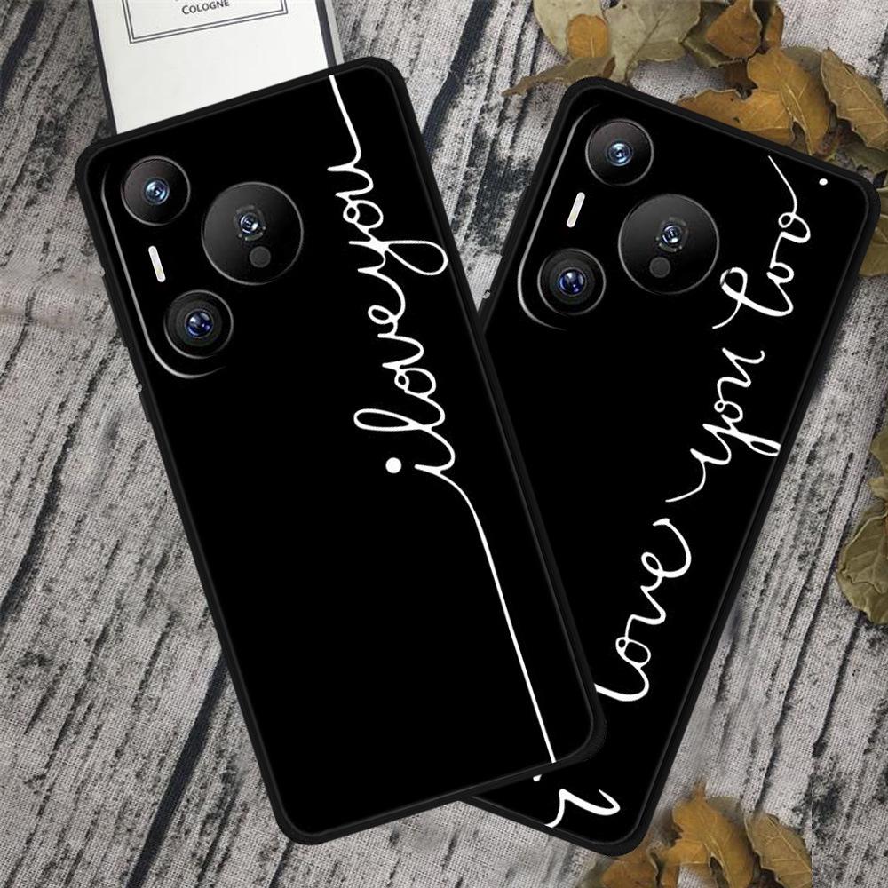 Pura 70 Personalized Phone Case - Simple Color Painting TPU Soft Case