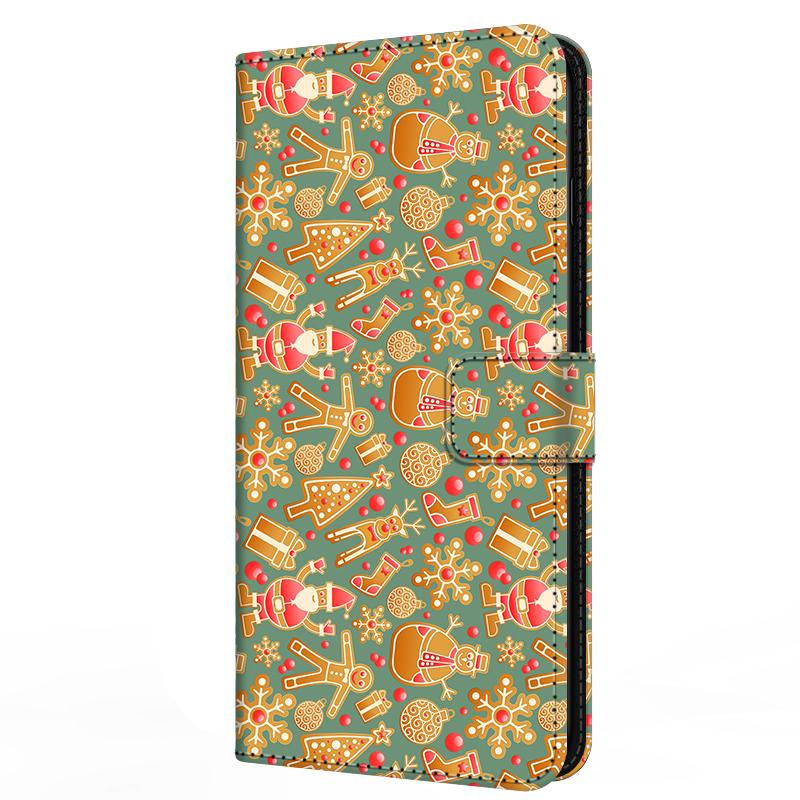 Wallet Cover For Oppo A5 4G 5G Case A5i Pro A5m Flip Stand Book Magnetic Leather Case For Oppo A5x 4G 5G Christmas Cases A 5x
