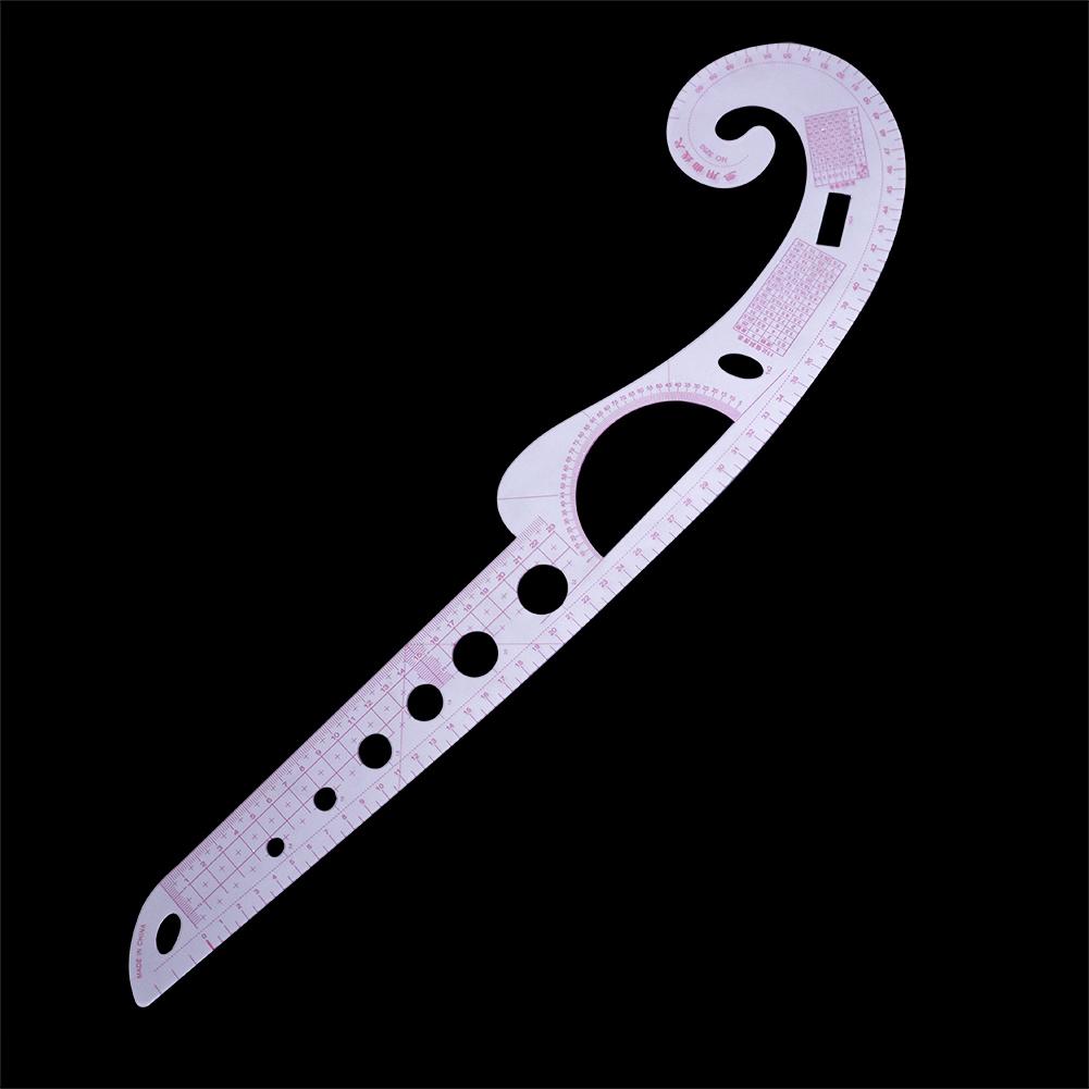 ABS Measure Tailor Ruler Shaped Curve Styling Design Sewing Tools Soft Plastic Ruler for Quickly Measuring Accessories
