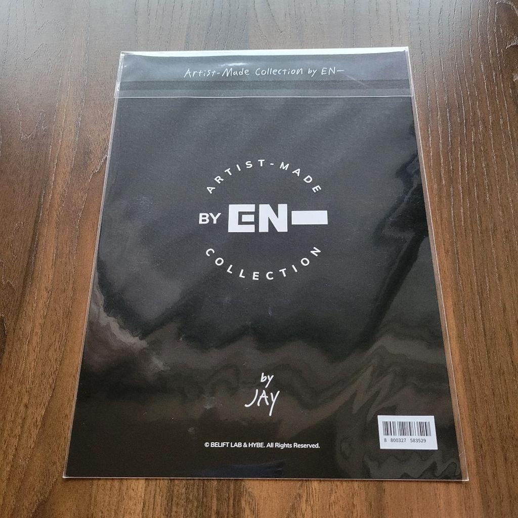 [GEBRAUCHT] ENHYPEN Jay Artist-Made T-Shirt, Größe L, schwarz