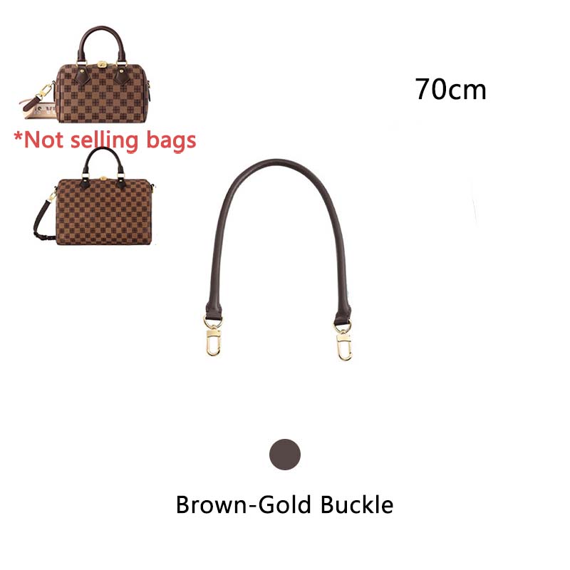 Cowhide Leather Shoulder Strap for Speedy 25 30 Women Bag Soft Replacement Bag Strap Bag Insert Modification Accessories