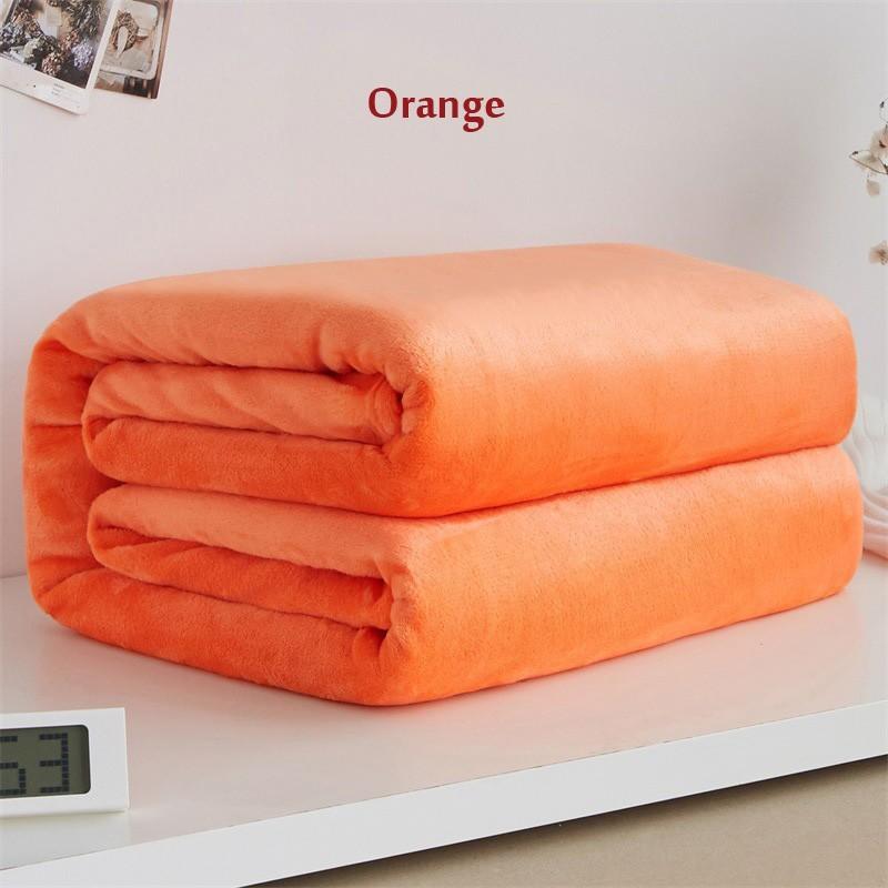 Weiche Decke Einfarbig Fleece Bett Werfen Handtuch Bettwäsche Blatt Für Erwachsene Hause Schlafzimmer Sofa Reise Büro Nickerchen Decken