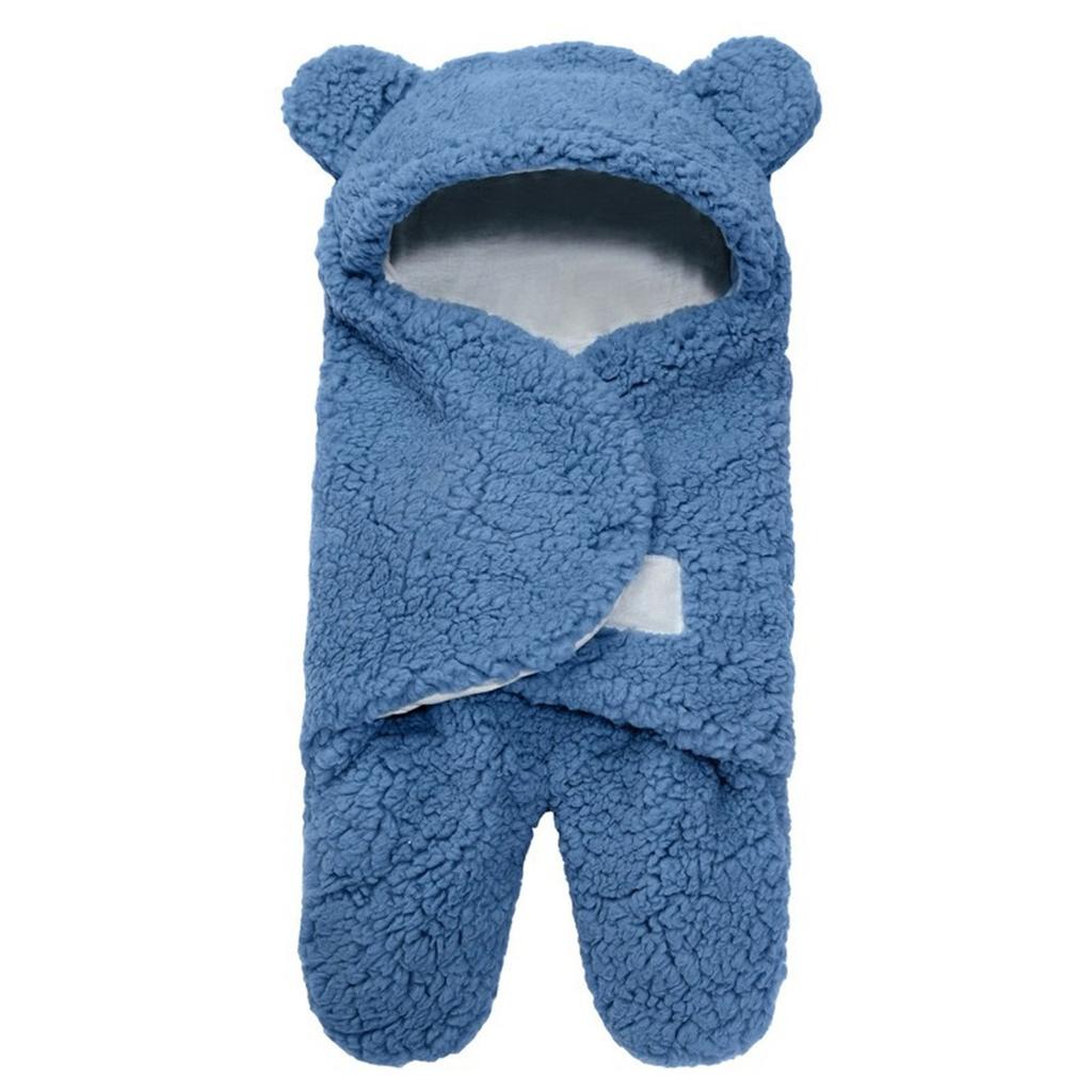 Cross,Border New Winter Kids' Legged Fleece Sleeping Bag , ,Kick Warm Baby Stroller Swaddle