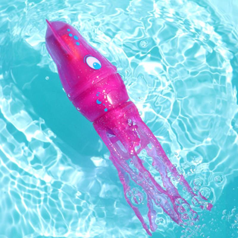 Summer Children Swimming Octopus Pool Diving Toys Kid Water Sports Play Underwater Grabbing Fish Toys Set Baby Bath Toy Gifts
