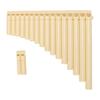 16 Pijpen C Toets Panfluit Traditioneel Chinees Instrument Heldere Klank Panfluit Voor Beginners Professionele Muzikanten Beige