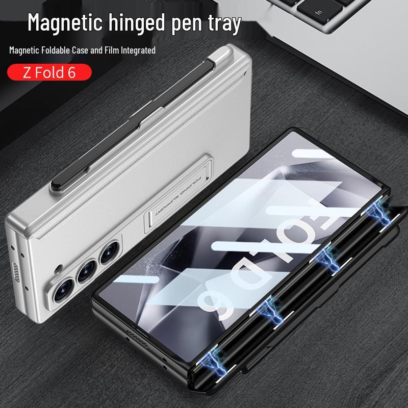 Magnetic Hinge Phone Case for Samsung Z Fold6 and Fold7 - Stylish New Design
