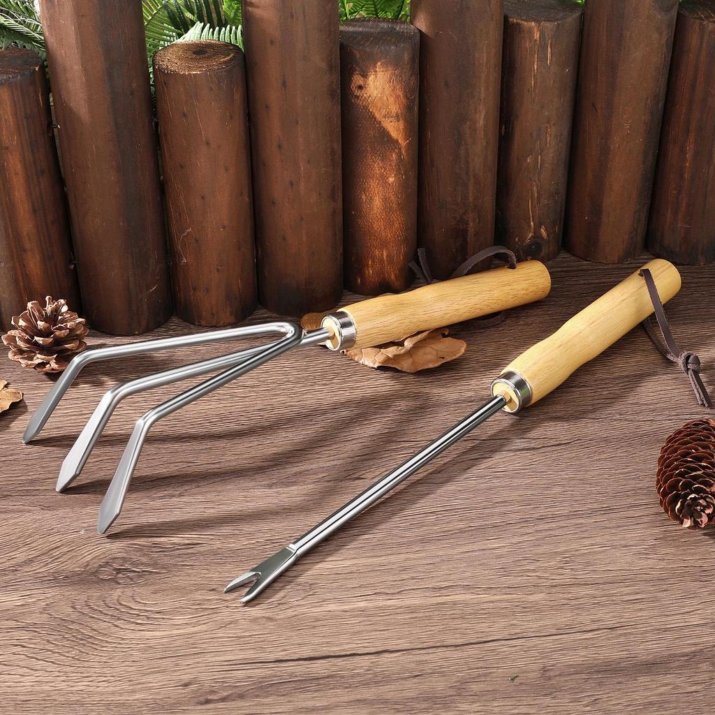 Gartenschaufel aus Edelstahl - Kleines Werkzeug zum Pflanzen von Blumen und Gemüse