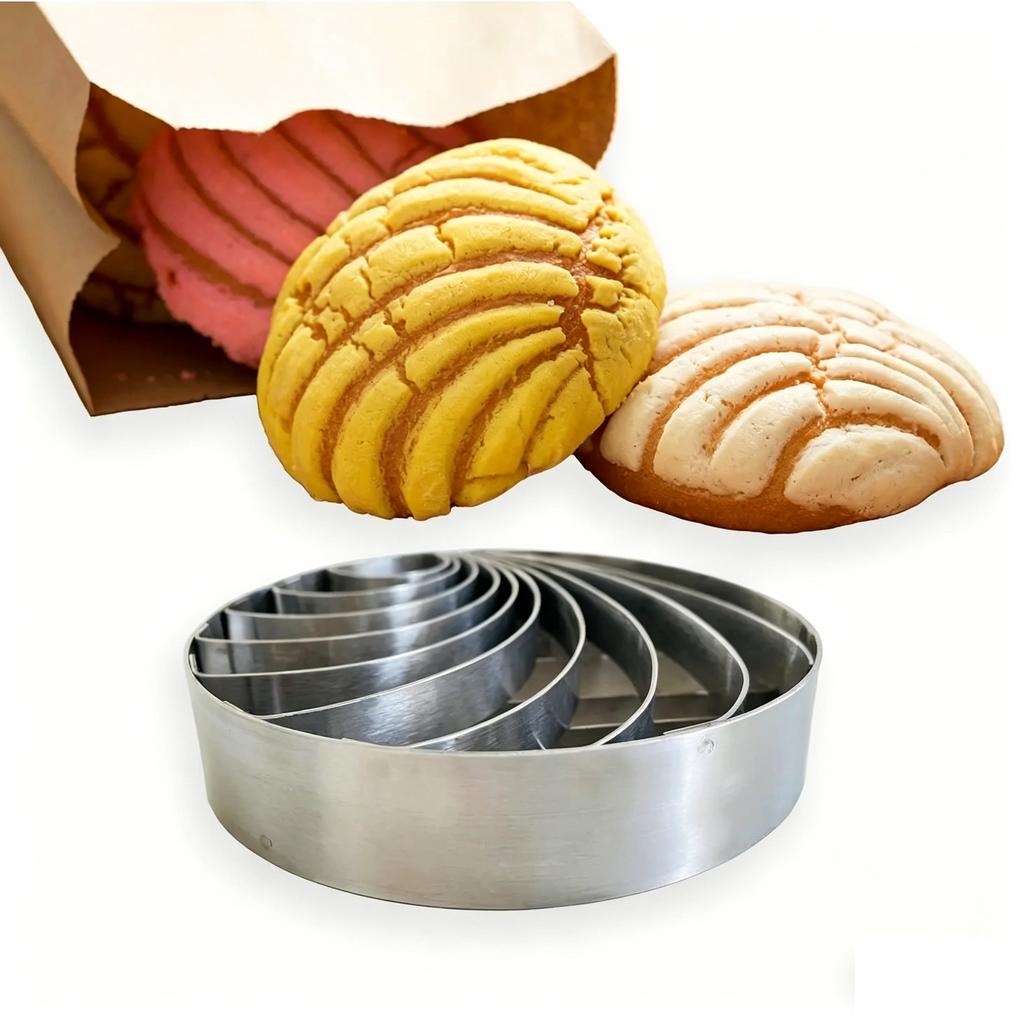 Stainless Steel Conch Shape Mousse Ring Mold for Baking Pastry Cake Decorating Tools for Professional Kitchen Use