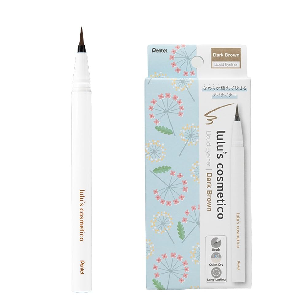 lulu s cosmetico Pentel lulu s cosmetico Liquid Eyeliner (Dark Brown)