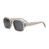 Acetate Irregular Shape Sunglasses Men's Gray CL40266U59A