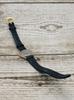 [USED] SEIKO Women's Analog Watch, Gold, Black Leather, Working Condition