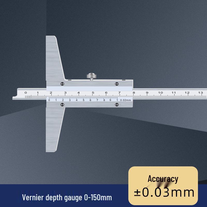 High-Precision Stainless Steel Digital Vernier Caliper with Dial Depth Gauge