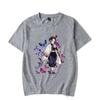 New Kochou Shinobu Printed T-shirts for Women Summer Tee Shirts Hot Anime Casual Short Sleeve Round Neck Tops T-shirts