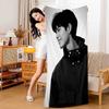 Classic Kpop Park Bo Gum Microfiber Blanket Quick Drying Beach Towels Oversized Printing Super Absorbent Pool Towel Blanket