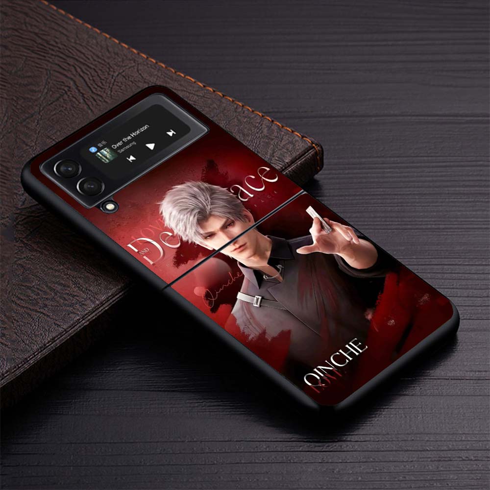 Love And Deepspace Sylus Phone Case For Samsung Galaxy Z Flip3 Flip4 Flip5 Flip6 Flip7 For Z Flip 7 6 5 4 3 5G Hard Folding Cove