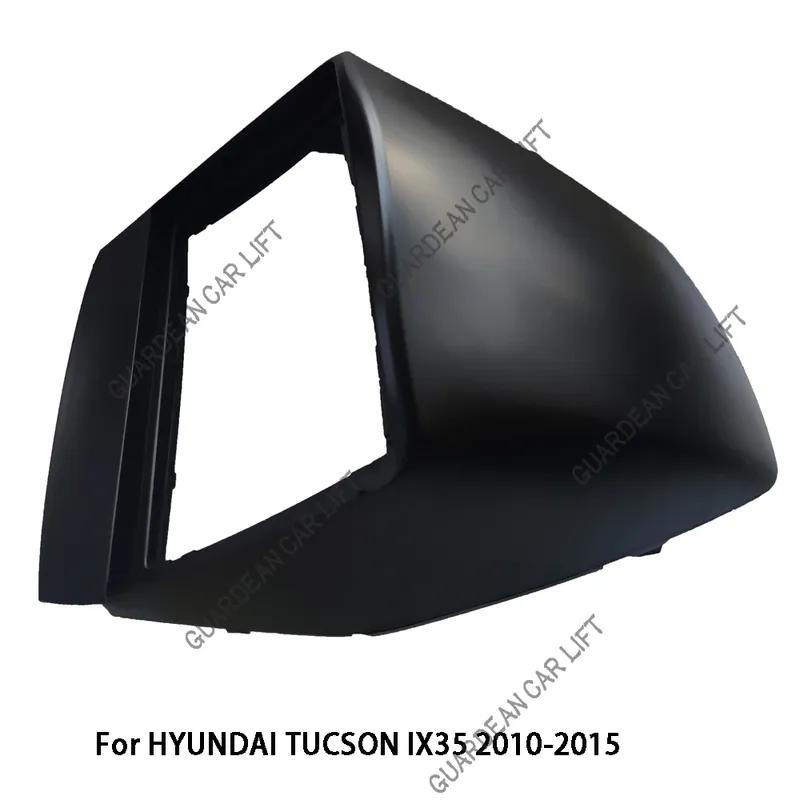 9/10.1" For HYUNDAI TUCSON IX35 2010-15 Car Radio Fascias Android GPS MP5 Stereo Player 2Din Head Unit Panel Dash Frame Installa