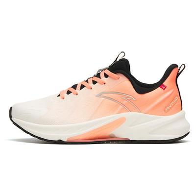 Rocket 4.0 Advanced Training Series Breathable Low-Top Running Shoes Women Running Shoes White Orange Black 122245530-1