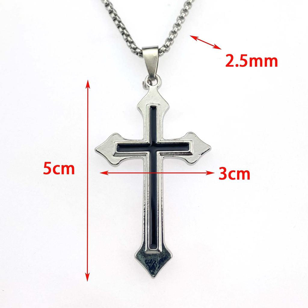 Accessories Religious Necklaces Alloy Pendants Items Simple Vintage Accessories Sweater Chains