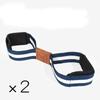 2026 Custom Logo Polyester Workout Padded Powerlifting Heavy Duty Gym Weightlifting Deadlift Figure 8 Lifting Straps