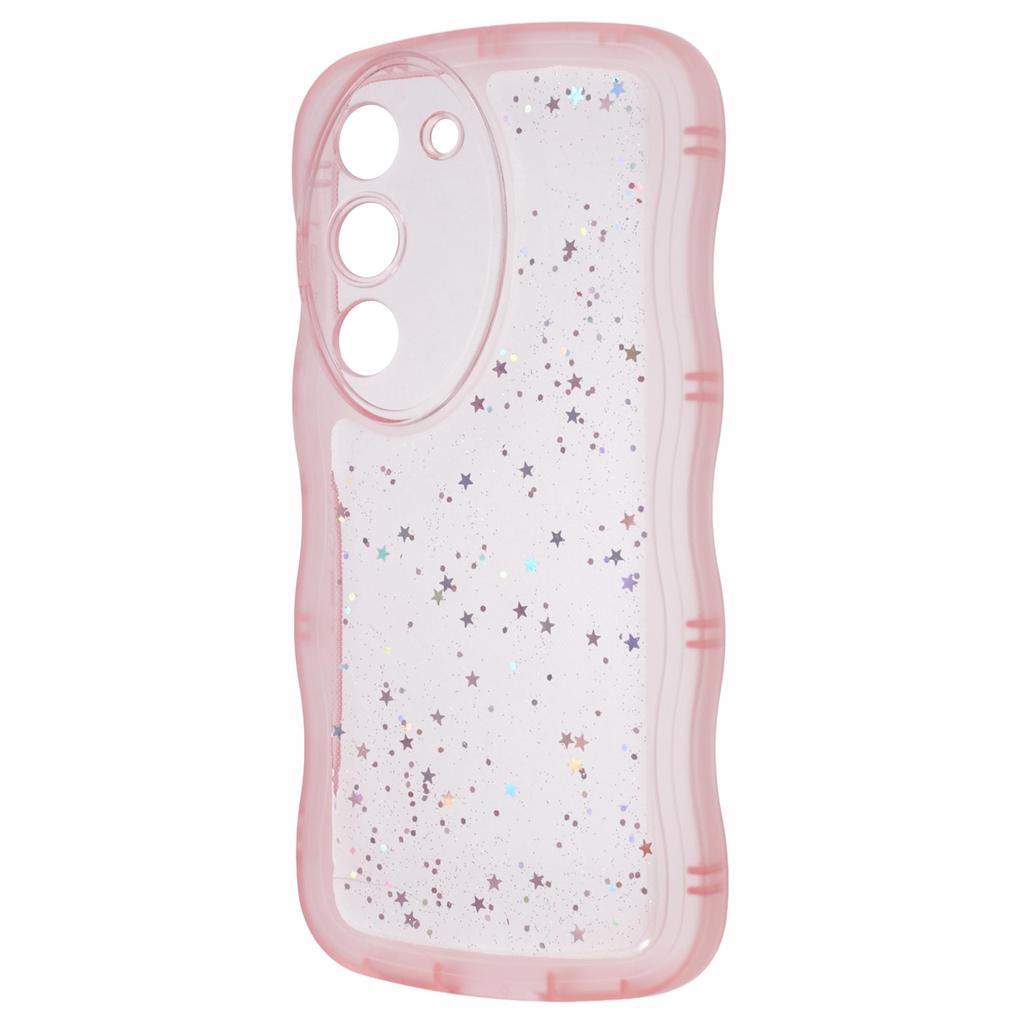 JTW Series for Samsung Galaxy S23 TPU Case Wavy Edge Epoxy Anti-Drop Phone Cover