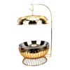 Hanging Lid Dining Stove 8L Large Capacity Multifunctional Stainless Steel Chafing Dish with Hanging Cover for Buffet