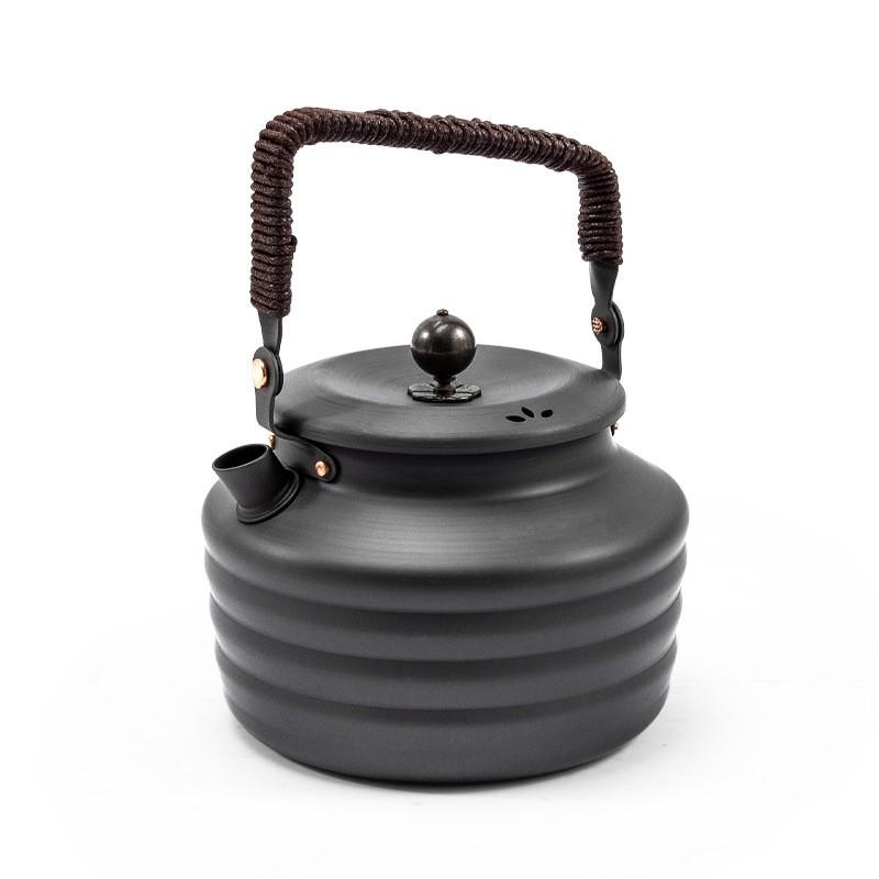 Large-capacity Portable Outdoor Camping Aluminum Alloy Kettle Coffee Pot Travel Kettle