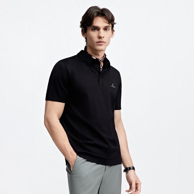 Biyin Lefen Men s Ice-Cool Cotton Short-Sleeve Polo Shirt 115/2XL