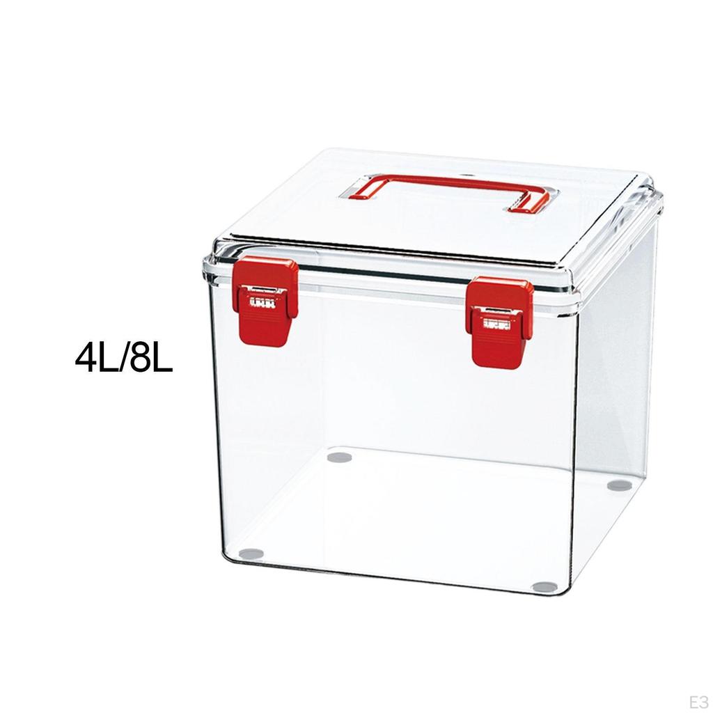 Airtight Food Storage Container Jar Decorative Portable Spaghetti Canister for