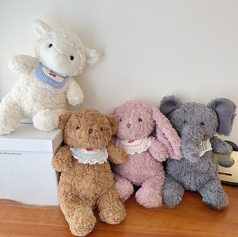 Elephant Plush Sheep Toy Cartoon Animal Soft Fill Doll Children Festival Gift