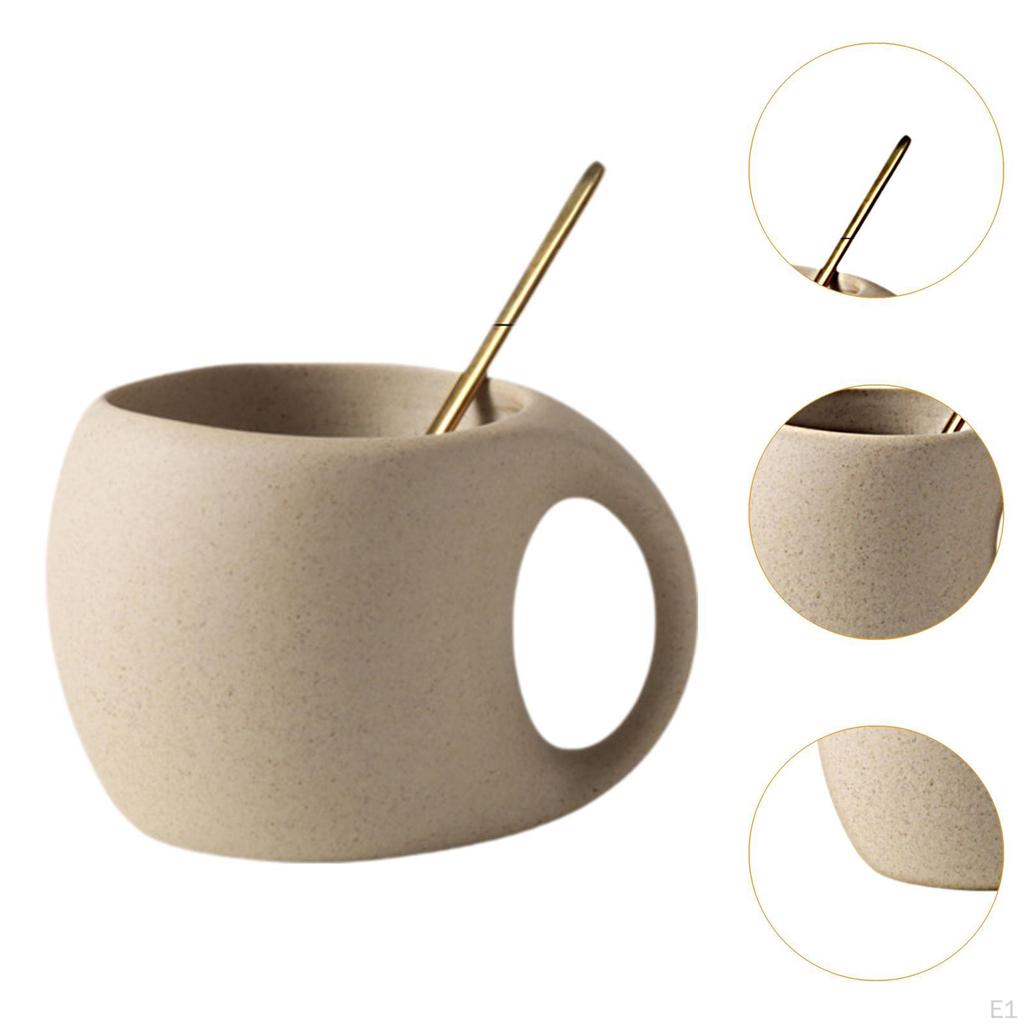 -Filiżanka do kawy, Pijąca herbatę Szerokie usta z , Filiżanka do kawy Espresso na popołudnie