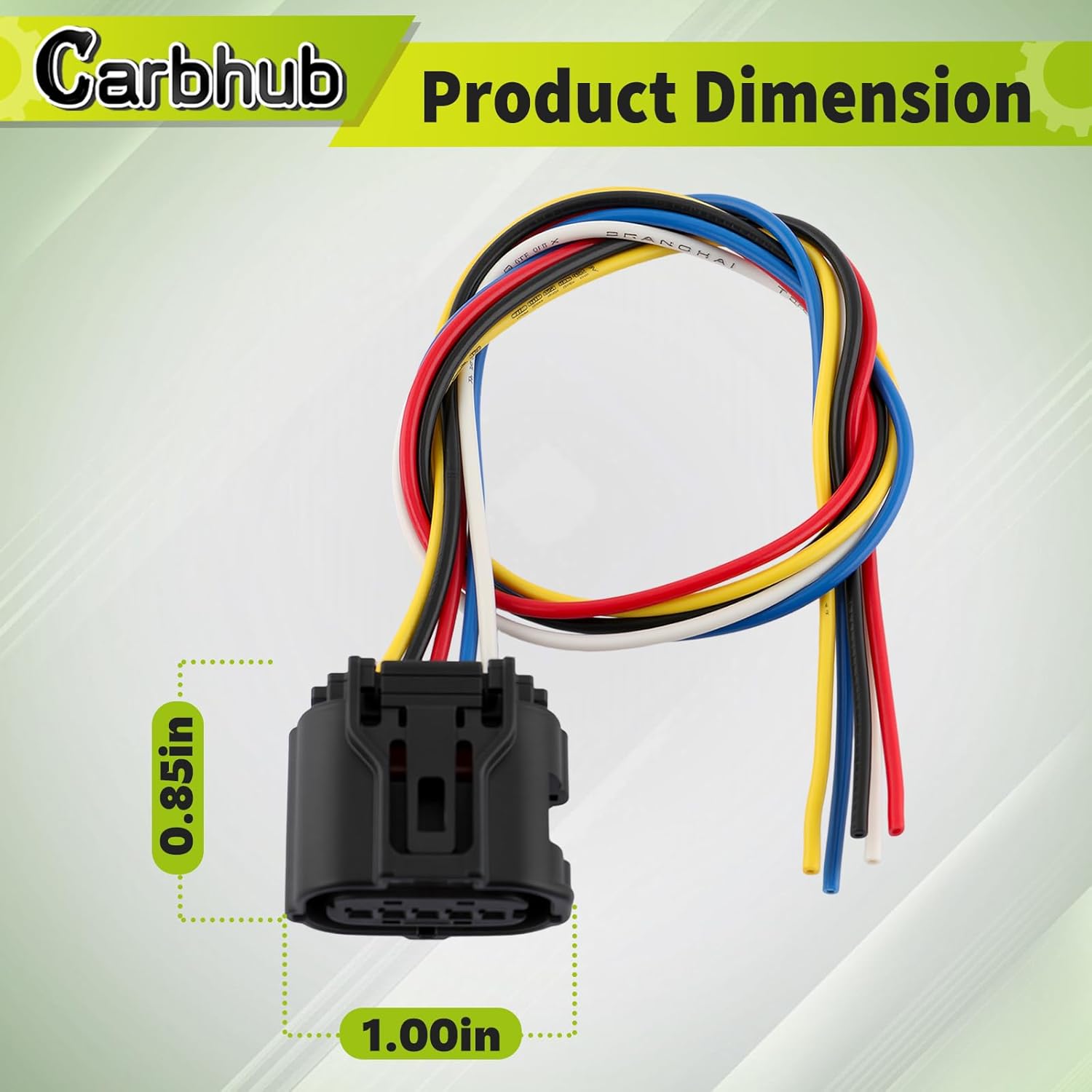 

Carbhub Air Flow Sensor Meter MAF Harness Connector Plug Fit for Toyota Venza Highlander Matrix Avalon RAV4 Camry Corolla Sienna for Lexus F IS250