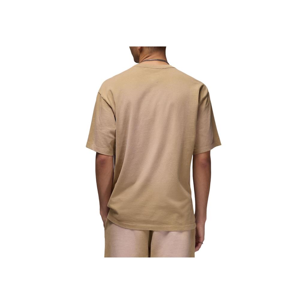 Jordan Flight Essentials 85 Tie-Dye Design Versatile Round Neck Short Sleeve T-Shirt Men Tops Desert-Camouflage FZ1914-257