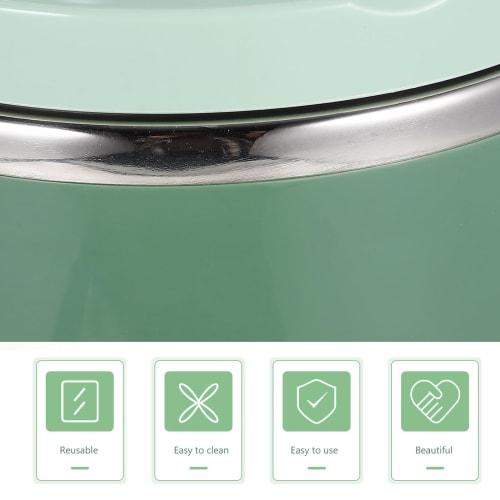 Soup Jar, Lunch Box, Summer/Winter, Large Capacity (1000ml), Leakproof, Portable, Stylish, Cute, Airtight, Stainless Steel, Lightweight, Compact, Stor