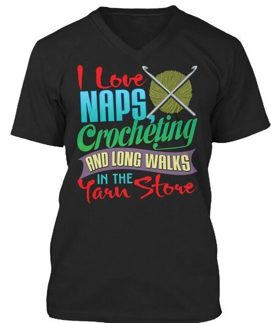 Fun Crocheting Past Buyers Exclusive T-Shirt Made in the USA Size S to 5XL L