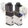 High Quality High quality New Solenoid Valve 110*65*22mm 1PC 2 Position Accessories DC 12V G 1/4 Metal+Plastic