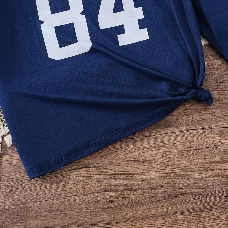 Flickors Höst Ny Lös Hot Girl Asymmetrisk Axel Långärmad T-shirt Casual Plisserad Kjol Tvådelat Set