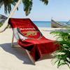 Arsenal F Print Beach Towel, Large Soft Quick Dry Towel for Beach Camping Swimming