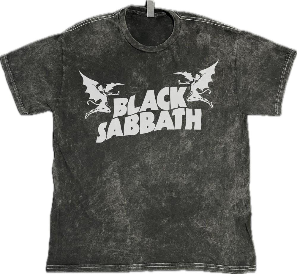 Black Sabbath Принц Тьмы на винтажной стираной хлопковой футболке Унисекс XXL