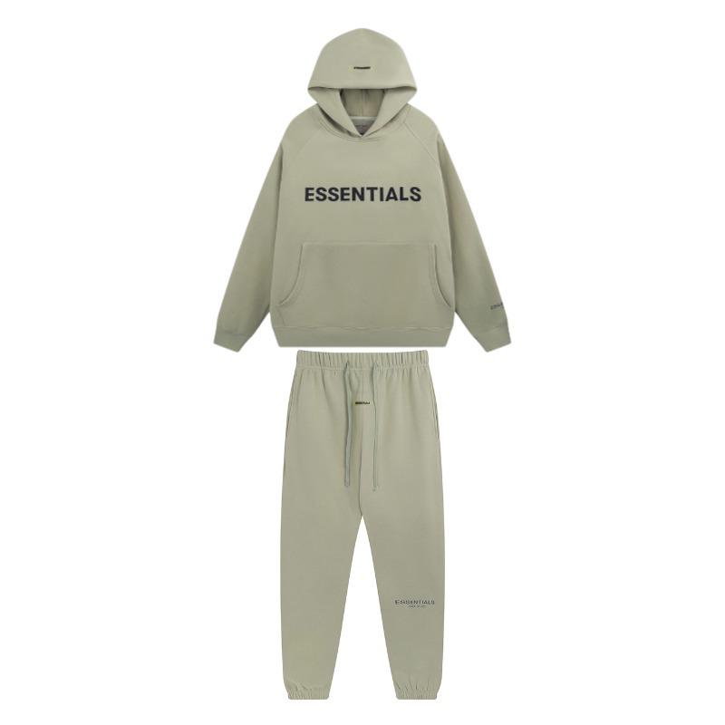 ESSENTIALS Hanorac supradimensionat unisex cu litere reflectorizante 3D