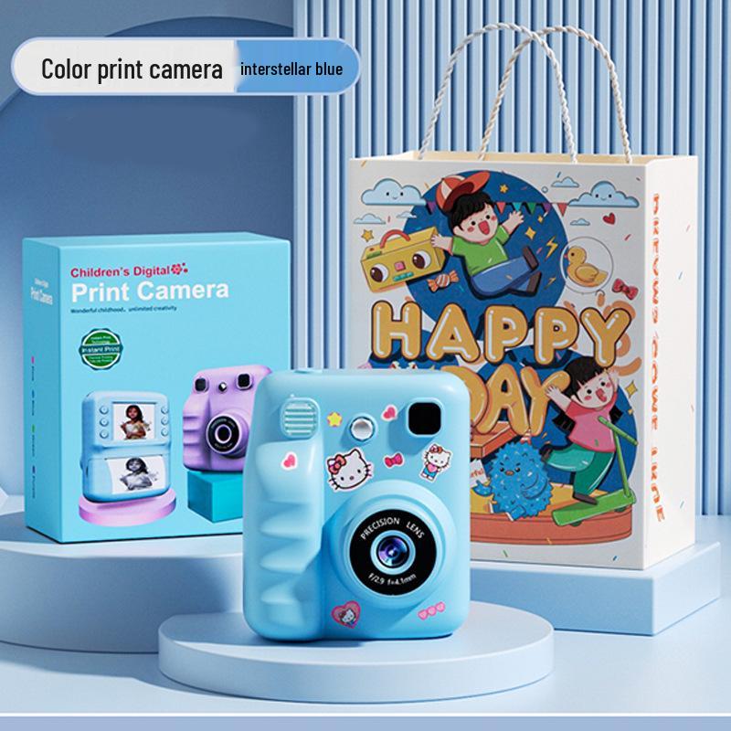 Polaroid Color 2025 Children's Camera: Capture Photos & Videos, Instant Photo Printing