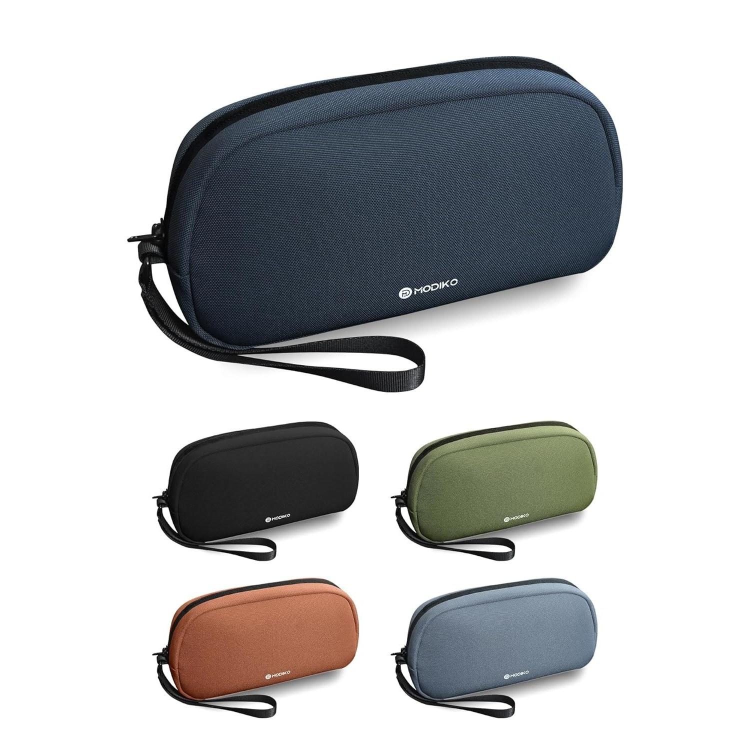 

Gadget pouch large capacity self-standing travel PC accessory storage small item holder bag convenient water-resistant daily use ultra-lightweight