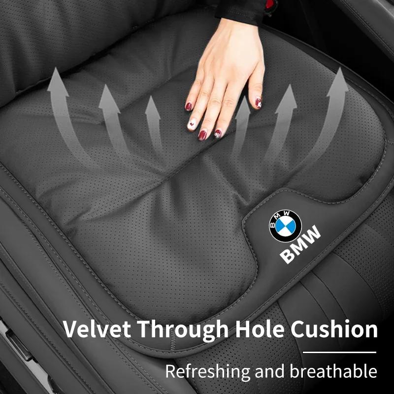Car Sticker 2025 Hot Car Seat Anti-slip Mats Velvet Memory Foam Rebound Cushion For BMW E46 E90 E60 F10 E39 F30 E36 F20 E87 E90