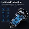 Total 150W 5 Ports USB Car Charger For iPhone Xiaomi  Mobile Phone Charger Adapter In Car