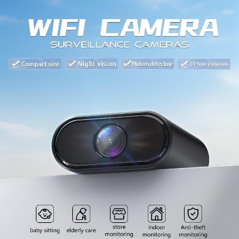 Mini Smart Surveillance Camera HD Night Vision Motion DetectionAlarm for Home Shops Garage Portable Wireless Remote Monitor